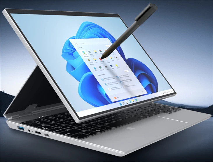 Laptop con pantalla táctil giratoria I9 de 14 pulgadas