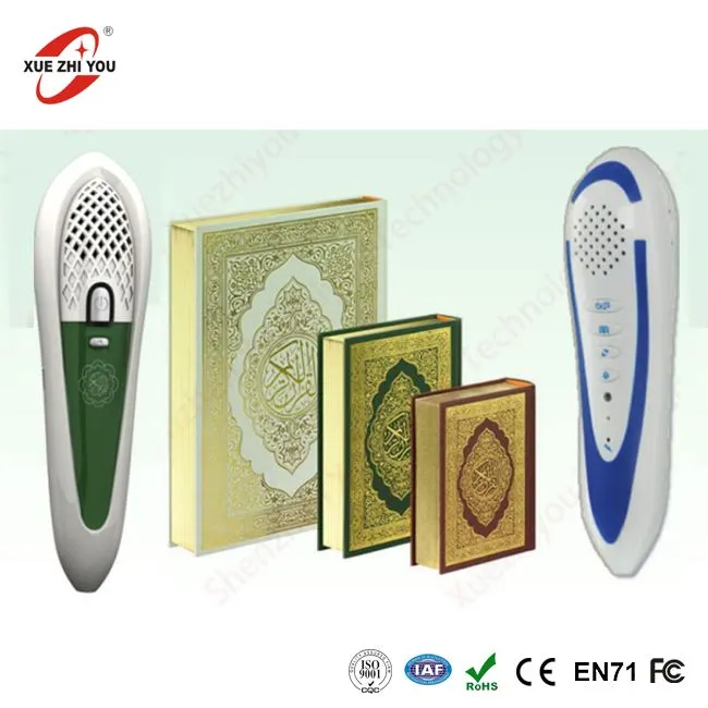 Lector de pluma digital Quran Aprendizaje de adultos Aprendizaje de pluma de sonido Pluma de audio de transferencia inalámbrica 2.4G para discapacidades de lectura
