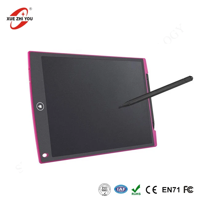 Tablero de la tableta de la escritura de 12 pulgadas LCD para las notas de la oficina
