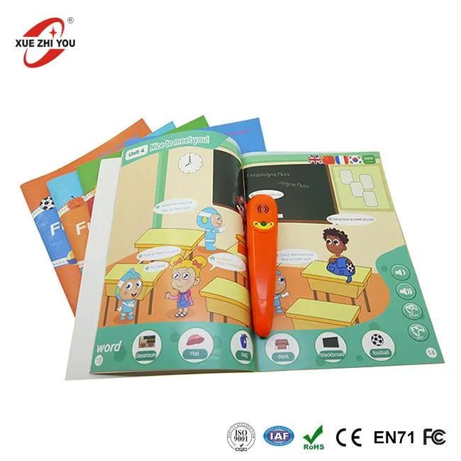 Pluma de lectura de fuente de fábrica para niños