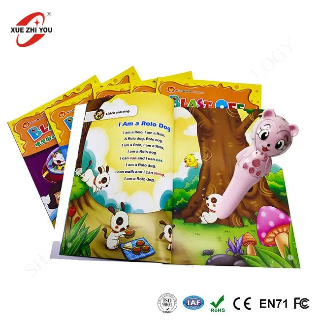 Lápiz de lectura para 2-9 Age Kids Multi-language