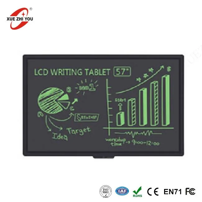 Tablero de escritura de escuela pizarra pizarra digital LCD