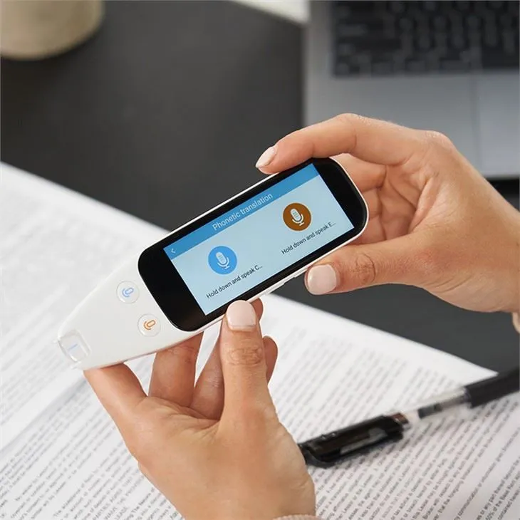 Traductor de voz de idioma instantáneo inteligente