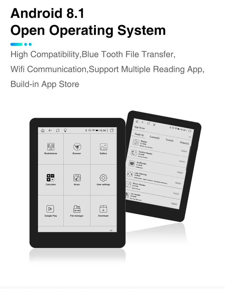 Eink Paper Tablet With Stylus Pen