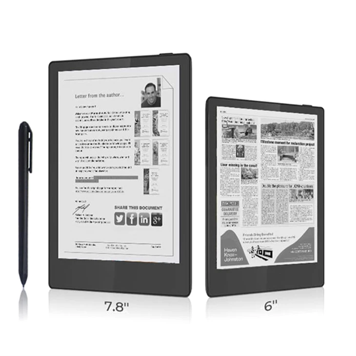 Lectores de libros con pantalla de tinta electrónica